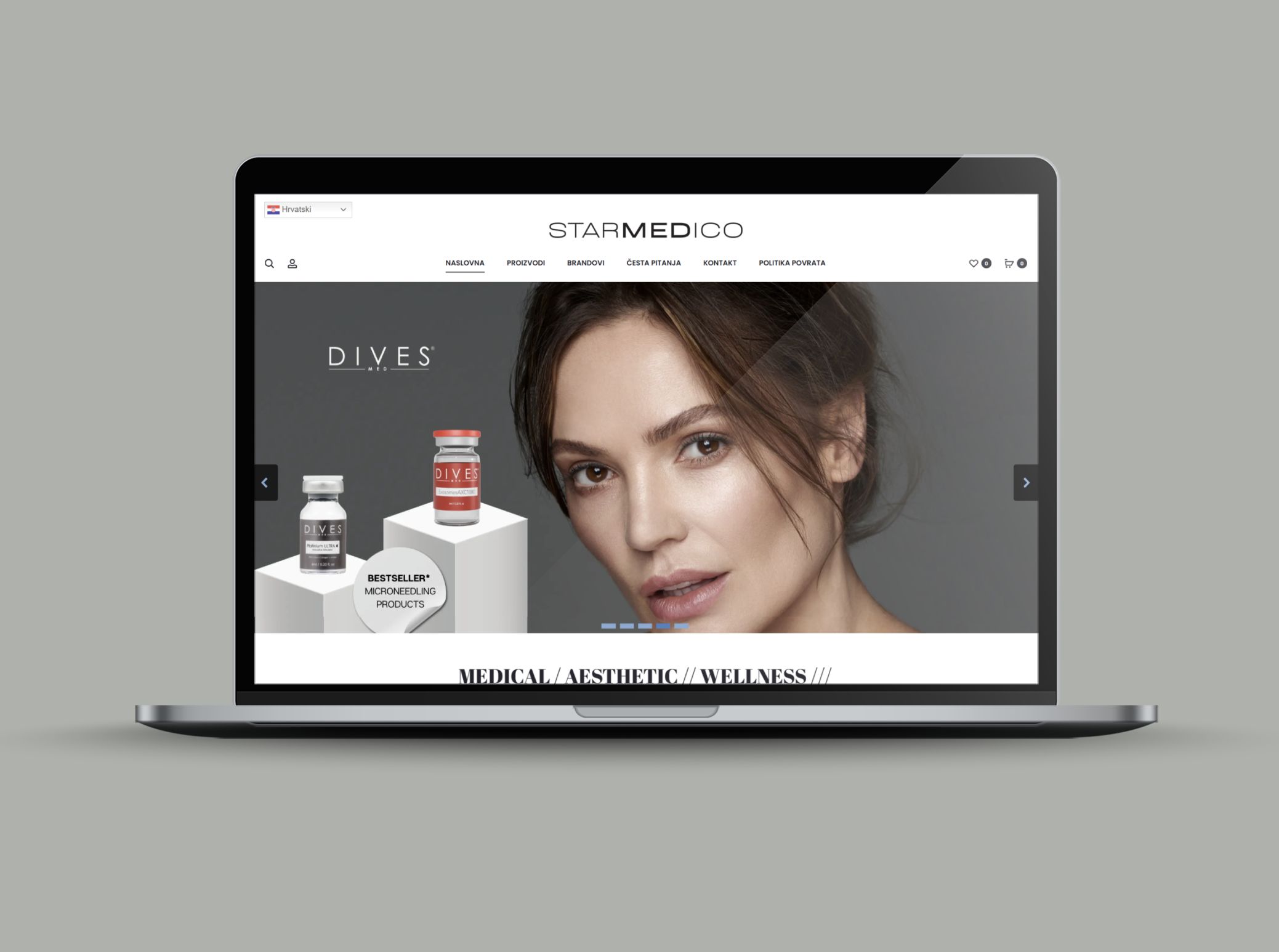 Izrada webshopa starmedico.shop